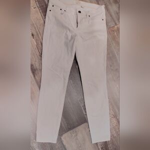 J. Crew Women's Skinny Jeans in Cream